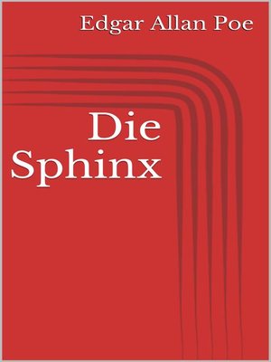 cover image of Die Sphinx